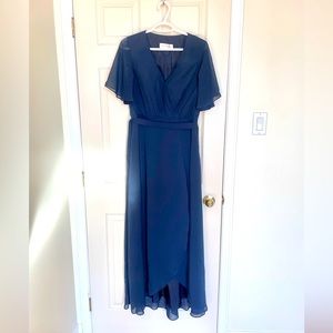 JJ House full Length Dress Navy